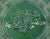 Late 19th Century Danish Pair of Green Majolica Cabinet Plates For Sale In Raleigh - Image 6 of 9