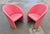 Intervista Club Chair in Pink Leather from Poltrona Frau, Italy, 1989 For Sale - Image 6 of 14