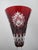 Waterford Red Snowflake Crystals 9 3/8" Fluted Champagne Glass Set of 2 For Sale - Image 12 of 13