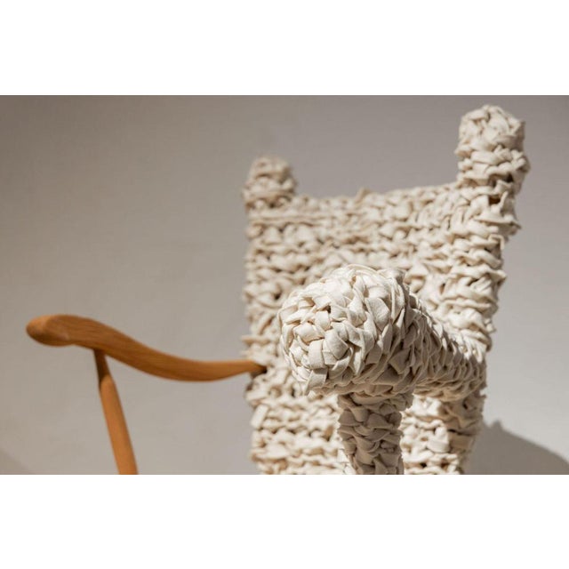Set of Witness Chair and Ottoman by Jurgen Bey for Makkink, Netherlands, 2008 For Sale - Image 9 of 18