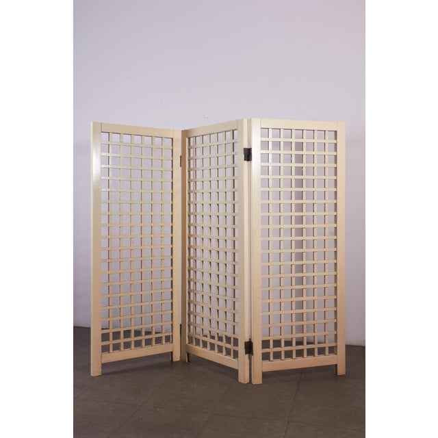 Mid-Century Modern Lacquered Wooden Divider in the style of Gianfranco Frattini, 1960s For Sale - Image 3 of 12