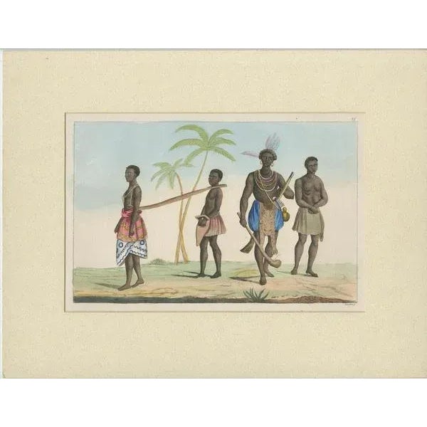 Ferrario, Illustrations of Natives of Africa, 1819, Prints, Set of 3 For Sale - Image 3 of 5