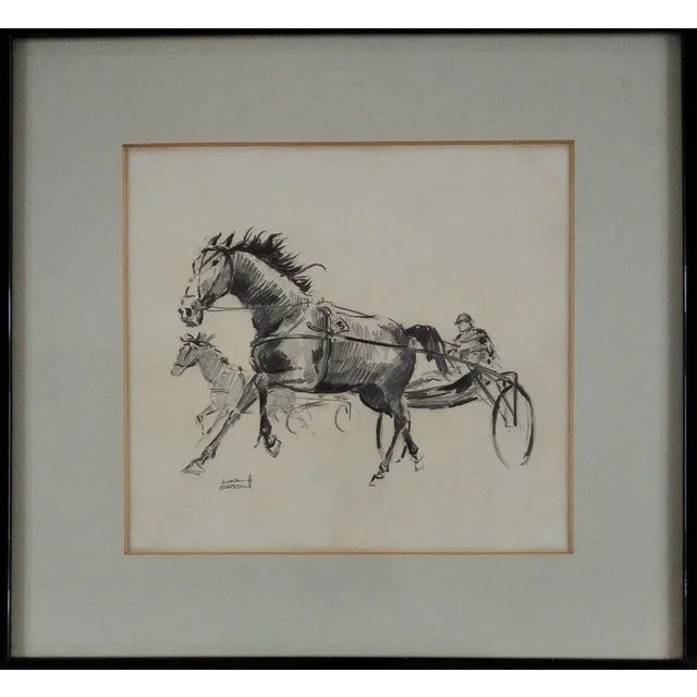 Joan Albert, Horse, 1980, Pencil on Paper For Sale - Image 4 of 7