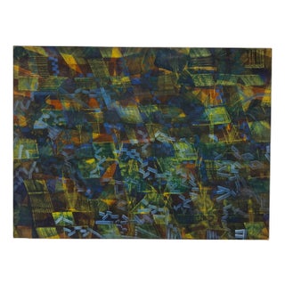 Gabriele Dali, Italian Abstract Composition, 1970, Oil on Canvas For Sale