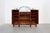 1920s Art Deco Marquetry Cabinet with Wrought Iron Mirror Crest, Belgium, 1920s For Sale - Image 5 of 17