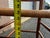20th Century Clore Furniture Set of 10 Shaker Style Walnut Rush Seat Ladder Back Dining Chairs For Sale - Image 16 of 18