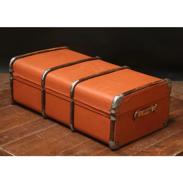 1920s Terracotta Color Fitted Cabinet, 1920s For Sale - Image 5 of 7