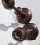 Wood English Arts and Crafts Oak Candlesticks- A Pair of 2 For Sale - Image 7 of 10