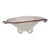 Large Cenedese Murano Glass Footed Console Bowl Pink Sommerso Swirl For Sale