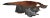 1960s Redwood Live Edge Coffee Table For Sale