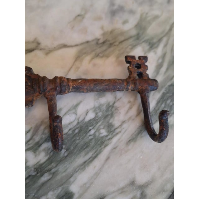 1990's Metal Key Hook For Sale - Image 9 of 11
