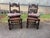 Set of 6 Antique Renaissance Gothic Style Oak Carved Dining Chairs For Sale - Image 14 of 18