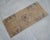 Muted Color Small Turkish Rug, 1970s Hand Made Bath Mat Kitchen Decor, Entry Mat - 16″ X 36″ For Sale - Image 12 of 13