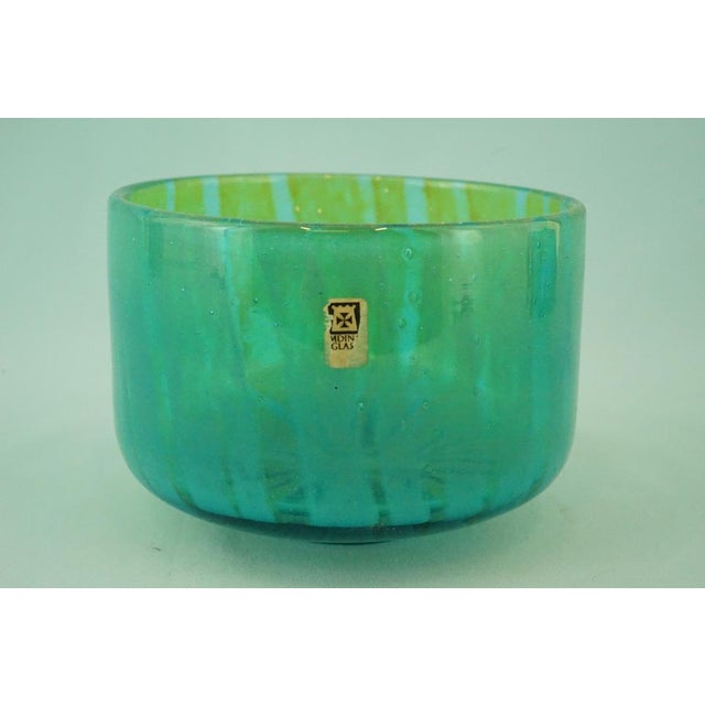 20th Century Glass Vase by Michael Harris of Mdina Glass, Malta, 1960s For Sale - Image 6 of 18