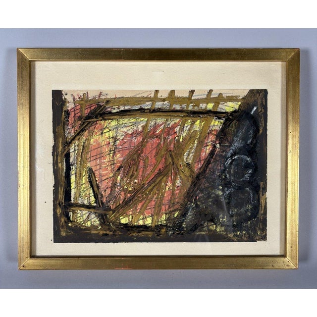 Sonja SEKULA (1918-1963) Abstract Expressionist Composition. 1953 For Sale