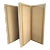 Custom 4-Panel Velvet Folding Screen For Sale