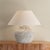 Ceramic Hudson Valley Lighting Allards 24 in. 1 Light Table Lamp in Aged Brass and Ceramic Watercolor Sand Finish For Sale - Image 7 of 11