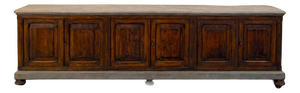 6-Door Sideboard in Pine, Late 19th Century