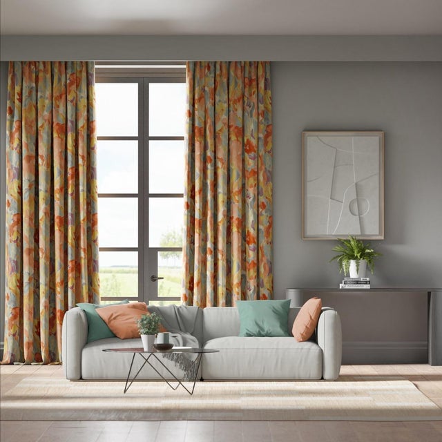 Explore an interpretive woodland of beautifully diffused devor√© leaves hand painted on silk and translated onto...