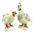 Mid Century Italian Hand Painted Quails, a Pair For Sale