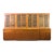 1960s Walnut Veneer Kitchen Storage Cabinet For Sale