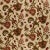 Sample - Schumacher Jacobean Printed Crewel Fabric in Burnish Sage For Sale