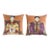 Yves Delorme Iosis Chinoiserie Ancestor Pillows - Set of 2 For Sale