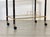 Metal Brass and Glass Bar Trolley, 1970s For Sale - Image 7 of 12