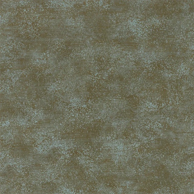 Zoffany Metallo Wallpaper in Verdigris For Sale