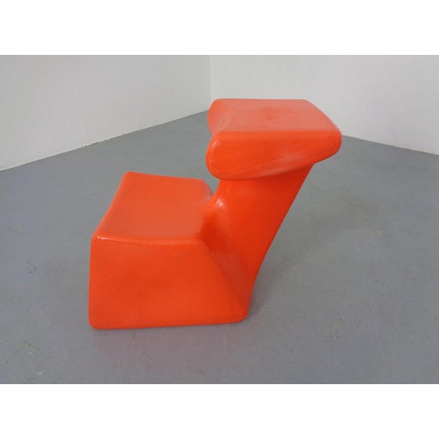Plastic Zocker Plastic Chair by Luigi Colani for Top System Burkhard Lübke, Germany, 1970s For Sale - Image 7 of 18