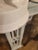 White Vintage White Ceramic Monkey Bananas Tall Catchall Statues Bowls- A Pair For Sale - Image 8 of 8