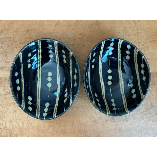 Vintage Original Studio Pottery Bowl - Set of 2 For Sale - Image 11 of 12