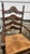 Set of 6 Vintage Ladder Back Dining Chairs With Rush Seats, French Country Cottage Style For Sale - Image 15 of 18