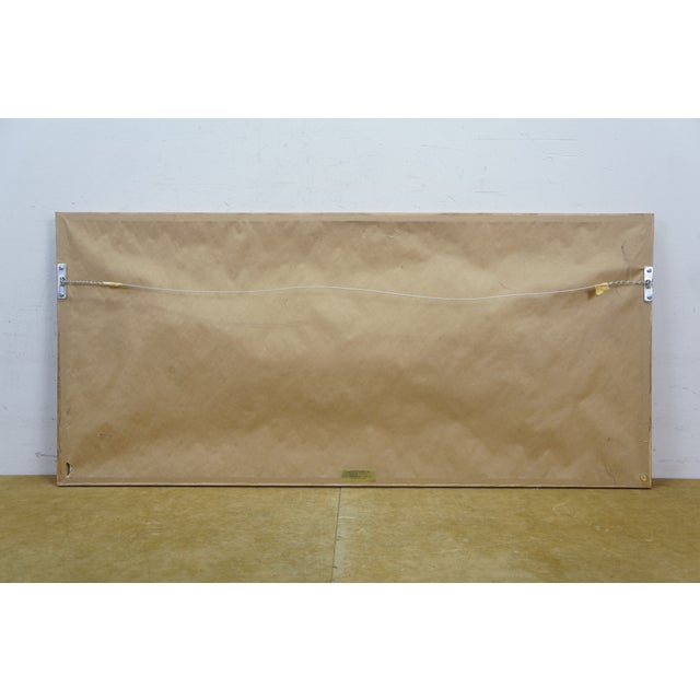 1970s 1975 Cincinnati Reds National League Champions Big Red Machine Pennant 34" For Sale - Image 5 of 6