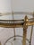 Vintage French Bar Cart in Brass, 1950s For Sale - Image 13 of 15