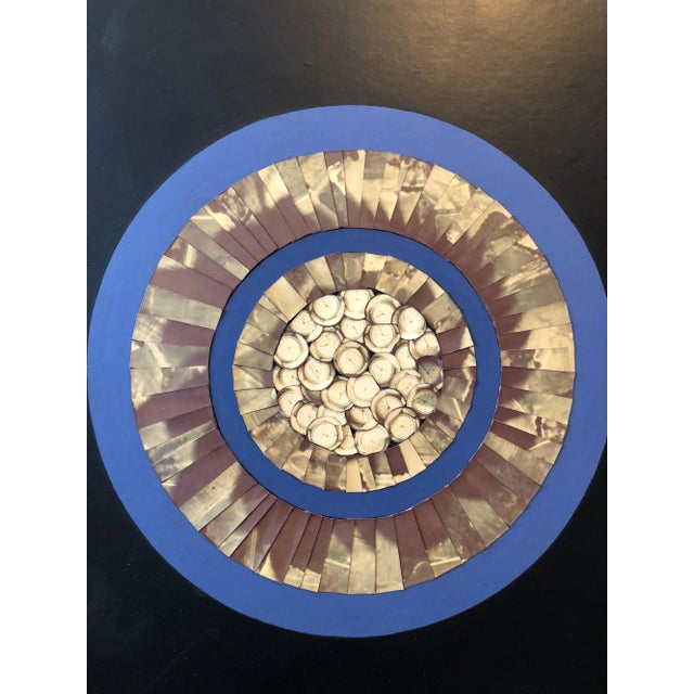 This one depicts a sports wristwatch over an aerial city or field landscape and is titled "Time Frame". It is signed and...