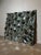 Brown Large Sculptural Panel Prism Wall Mirror For Sale - Image 8 of 8
