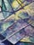 Vintage Noney Coleman "Escape" Geometric Abstract Oil on Canvas – Framed For Sale - Image 4 of 12
