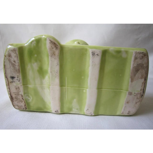 50's Asian Bust Vase Planter For Sale - Image 6 of 8