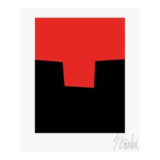 Red Joins Black Fine Art Print 20"x 24" by Liz Roache For Sale