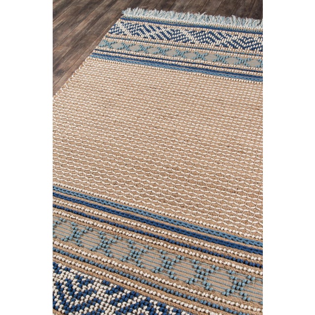 Transitional Esme Blue Hand Woven Area Rug 5' X 7' For Sale - Image 3 of 8