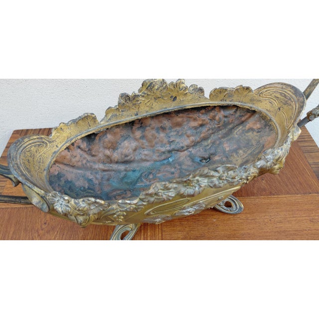 Bronze Planter by Claude Bonnefond, 1890s For Sale - Image 12 of 17