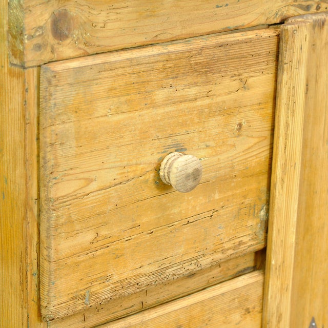 Vintage Cabinet in Pine, 1900 For Sale - Image 10 of 15