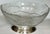 Vintage Clear Cabbage Ware Salad Bowl With Silver Plated Plinth For Sale - Image 9 of 12