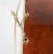 Late 18th Century English Serpentine Hepplewhite Style Sideboard With Brass Gallery and Candle Holder For Sale - Image 12 of 12