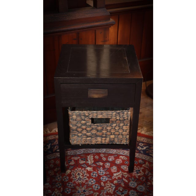 Early 21st Century Vintage Lombok Canton Bedside Tables in Ash, 2010s, Set of 2 For Sale - Image 5 of 18