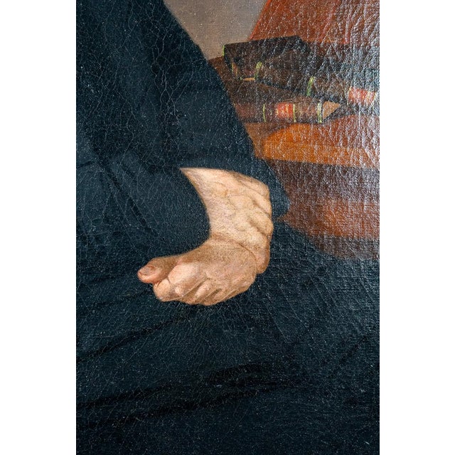 Early 19th Century Masterful Oil on Canvas of Thomas W. Veazey, Governor of Maryland (1836-1838) For Sale - Image 10 of 17