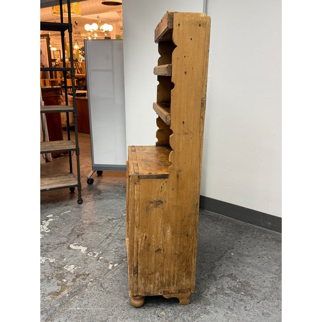 Antique European Pine Open Hutch Cupboard, Circa 1830 For Sale - Image 4 of 12