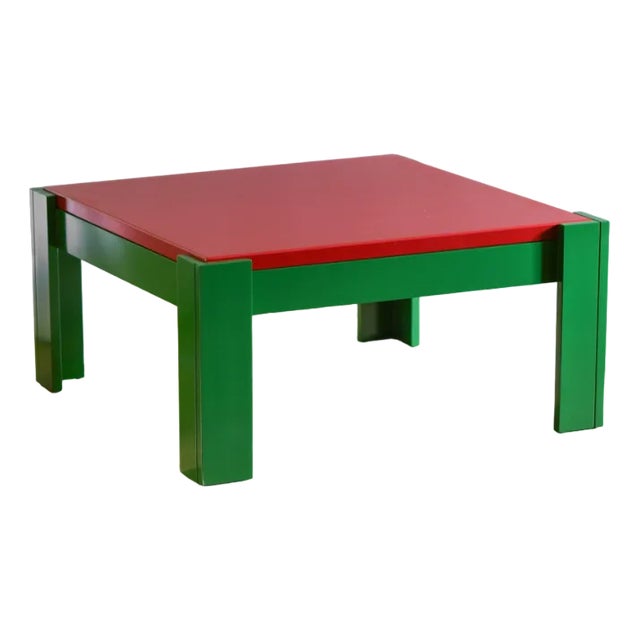 Coffee Table in Lacquered Wood, Italy, 1960s For Sale