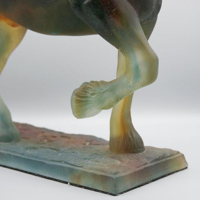 Hadrien Horse from Daum after Jean-François Leroy For Sale - Image 6 of 10